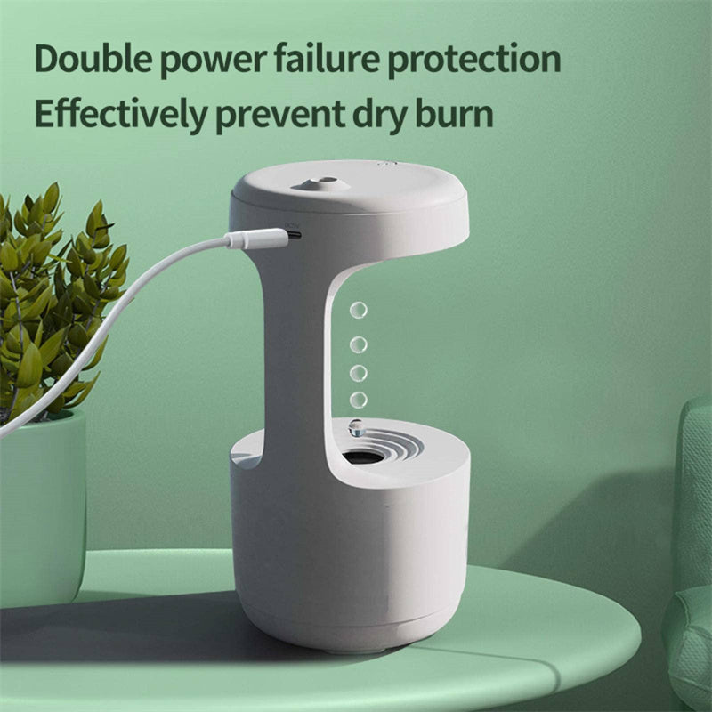 Anti-Gravity Backflow Humidifier